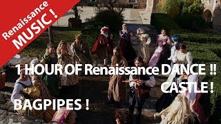 Medieval Renaissance Music and Dance  1 hour of middle ages HistoryHurryken Production [upl. by Vizza]