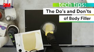 Tech Tips The Do’s and Don’ts of Body Filler [upl. by Oznarol956]