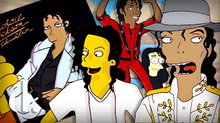 EVERY Michael Jackson Reference in The Simpsons 4K 2160p  the detail [upl. by Hcone]