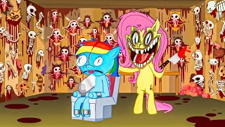 SCARY MY LITTLE PONY HORROR VIDEOS SHEDMOV amp APPLEMOV [upl. by Apfel]