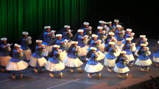 Hula Hālau ʻO Kamuela  2016 Queen Liliuokalani Keiki Hula [upl. by Aihsenot778]