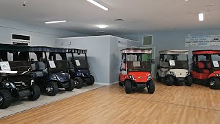 The Villages FL Yamaha Golf Car test drive [upl. by Ociredef423]