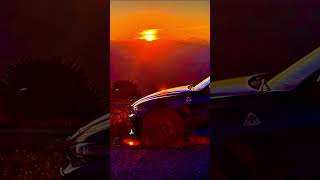 Giulia Quadrifoglio Sunset  Tramonto rallyfactor alfaromeo giuliaquadrifoglio car race [upl. by Atnim653]