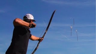 ARCHERY TRICKSHOTS  TOP 5 ARROW SPLITS [upl. by Neimad689]