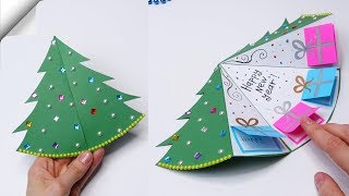 DIY christmas cards How to make christmas card Christmas card ideas [upl. by Attenor39]