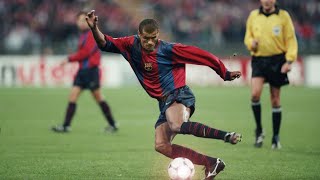 Rivaldo  Legendary Dribbling Skills  Barcelona [upl. by Idelson]