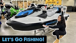 NEW 2022 SeaDoo Fish Pro Scout  Quick Tour [upl. by Oilisab]