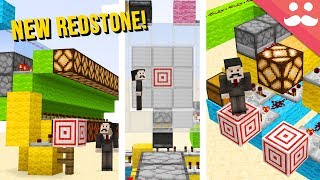 Experimenting with New Redstone in Minecraft 116 [upl. by Elleira]