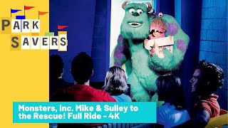 Monsters Inc Ride Disneyland Full POV 4K [upl. by Ruphina]