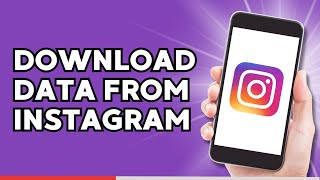 How to Download Data from Instagram [upl. by Harv]