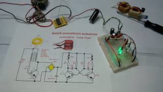 Baliza semnalizare cu Joule Thief [upl. by Eniledgam178]