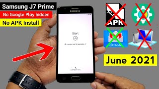 Samsung J7 Prime Google AccountFRP Bypass June 2021 Without PC 🔥🔥🔥 [upl. by Ainotal]