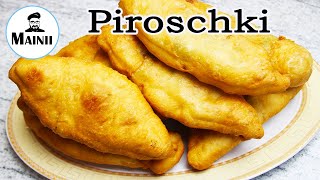 Russische Kartoffel Piroschki selber machen Der beste Teig  Mainii [upl. by Galatia]