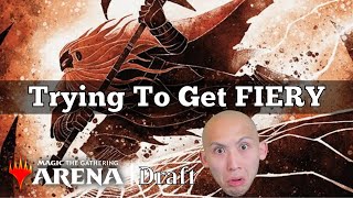 Trying To Get FIERY  Wilds Of Eldraine Draft  MTG Arena [upl. by Mia363]