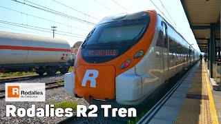 R2 Tren  Rodalies de Catalunya  Viaje Completo [upl. by Eerrehs]