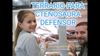 Terrario Ctenosaura Defensor [upl. by Enelehs]