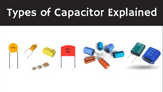 Types of Capacitor and their applications Explained [upl. by Ditzel]