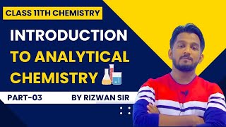 INTRODUCTION TO ANALYTICAL CHEMISTRY 03  Crystallization  Class 11 Chemistry by Rizwan Sir [upl. by Singhal529]