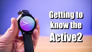 Detailed Setup amp WalkThrough of the Galaxy Watch Active2 LTE [upl. by Nniw]