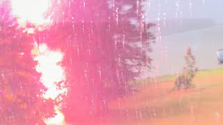 Incredible  Lightning Striking Tree  Extremely Close  Tappan Lake Ohio [upl. by Gitt204]