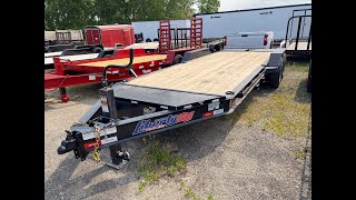 Liberty 20 FT Equipment Trailer 16k GVWR with Full Width Ramps [upl. by Toback]