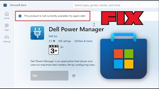 How to Fix Microsoft Store Error This Product is not Currently Available Try Again Late on Windows [upl. by Anaz895]