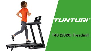 Tunturi Competence T40 2020 Treadmill EN  Tunturi Fitness [upl. by Ilonka]