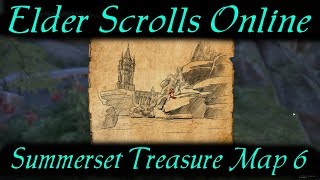 Summerset Treasure Map 6 Elder Scrolls Online ESO [upl. by Eseilana]