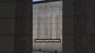 Luxembourg American Cemetery [upl. by Hunsinger597]