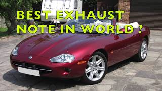 best v8 exhaust sound​ Jaguar XK8 [upl. by Atiuqin]