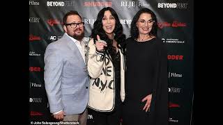 Cher supports son Chaz Bono at his LA movie premiere  after he uninvited her to upcoming wedding [upl. by Yroger316]