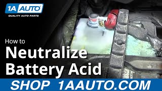 How To Neutralize amp Clean Battery Acid Corrosion [upl. by Caesar]