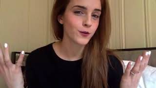 emma watson talks about tom holland [upl. by Eenafit266]