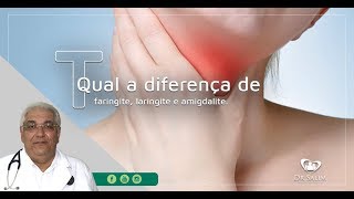 Diferenças entre faringite laringite e amigdalite  Dr Salim CRM 43163 [upl. by Nevek984]