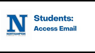 NCC Students Access Email [upl. by Absalom]