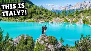 ALMOST DISASTROUS HIKE IN THE DOLOMITES can’t believe this is Italy [upl. by Schnorr]