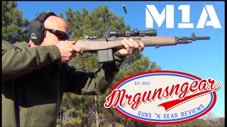 Springfield Armory M1A Scout Squad 308 Rifle amp Burris 27x Scout Scope Review HD [upl. by Noman701]