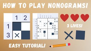 How to Play Nonograms  Strategy Game Explained [upl. by Billi]