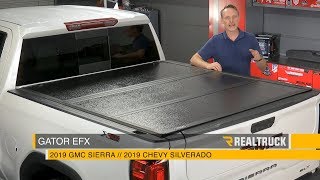 How to Install Gator EFX Hard Fold Tonneau Cover on a 2019 GMC Chevy 1500 [upl. by Okomot393]