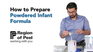 How to Prepare Powdered Infant Formula [upl. by Mala]