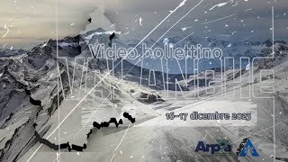 Neve e pericolo valanghe in Piemonte per il 1617 Dicembre 2023 [upl. by Devol195]