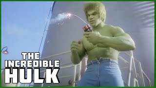 Hulk Stops Explosion of Power Plant  Season 02 Episode 12  The Incredible Hulk [upl. by Saxela]