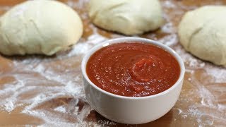 How to Make Pizza Sauce  Awesome Homemade Pizza Sauce Recipe [upl. by Arella815]