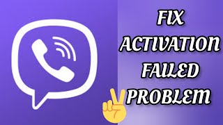 Fix Viber Activation Failed Problem TECH SOLUTIONS BAR [upl. by Heigl]