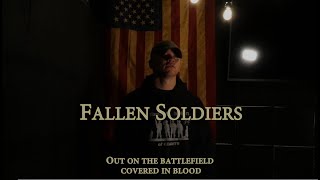 Fallen Soldiers Studio Recording Military Cadence  Official Lyric Video [upl. by Alesandrini461]