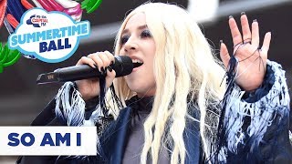 Ava Max  So Am I  Live at Capital’s Summertime Ball 2019 [upl. by Nelo614]