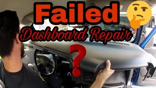 Cracked Dashboard Repair Gmc Chevrolet Flipping A Silverado ls Episode 6 [upl. by Eikcaj]