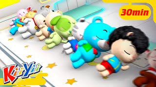 Ten In The Bed  KiiYii Kids Games and Songs  Sing and Play [upl. by Kinnon]