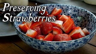 Rediscovering A Lost Method Of Preserving Strawberries [upl. by Casilde699]