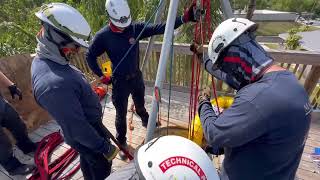 Confined Space Rescue Training [upl. by Valenza]